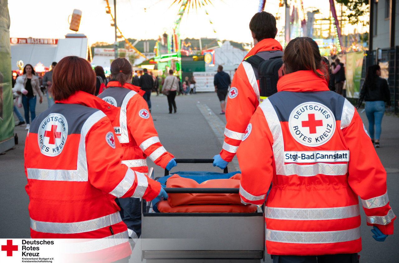 Sanitäter im Einsatz