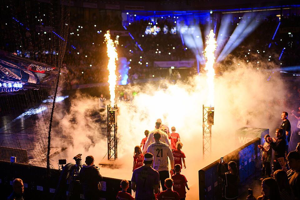 Handball-Topspiel in der Porsche-Arena