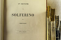 Foto des Buchs "Un Souvenir de Solferino" von Henry Dunant