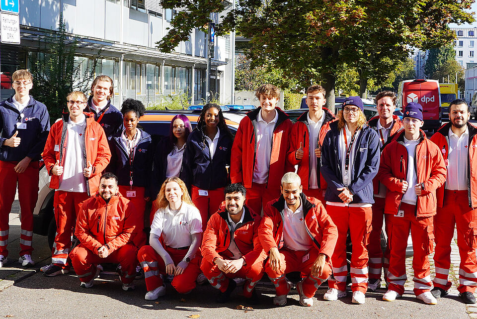 Das DRK-Haustürwerbe-Team